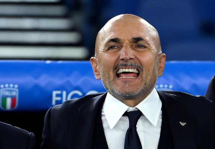 Luciano Spalletti &egrave; arrivato alla Continassa, quartier generale della Juventus