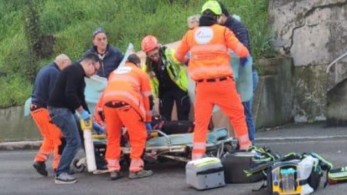 Donna investita da un'auto a Fornovo: &egrave; grave. Trasportata al Maggiore dall'elisoccorso
