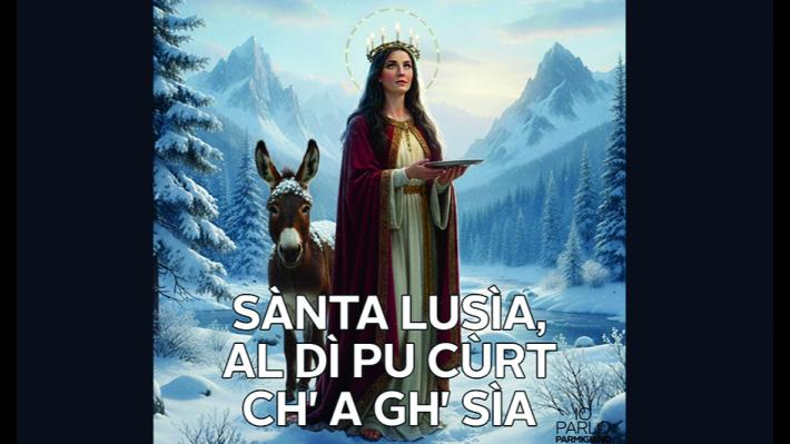 Santa Lucia in dialetto