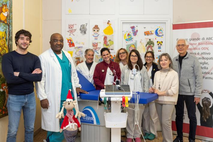 Donato un elettrocardiografo al reparto di Cardiologia Pediatrica 