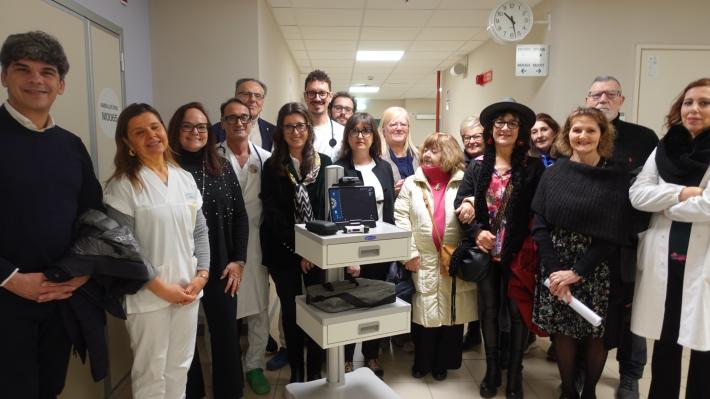 Una nuova sonda ecografica per la Cardiologia, grazie all&rsquo;associazione Insieme per la Salute