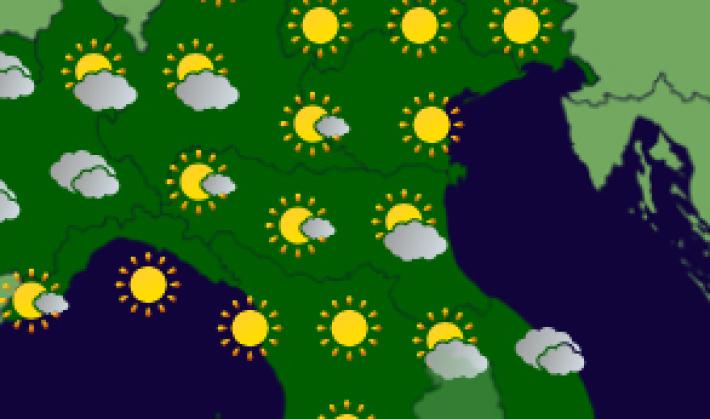 Dopo la pioggia il sole (per tre giorni). Attenti alle gelate mattutine