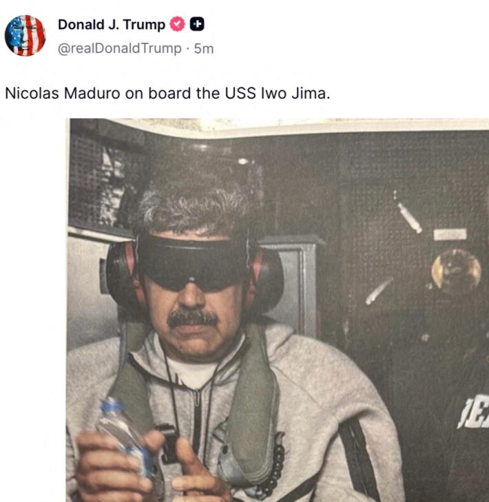 Venezuela, forti esplosioni udite a Caracas. "Gravissima aggressione militare" degli Stati Uniti. Il presidente  Maduro ha dichiarato lo stato di emergenza e chiesto &laquo;mobilitazione&raquo; della popolazione 