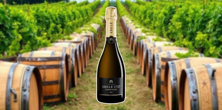 Abel&eacute; 1757 Champagne Brut: Fragrante e semplice dal perlage filante. Morbido al palato