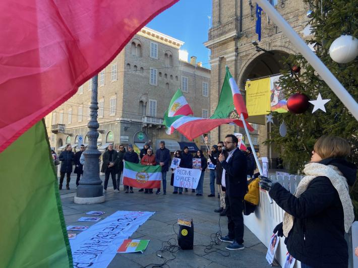 Anche Parma in piazza per "Iran per la Libert&agrave;"