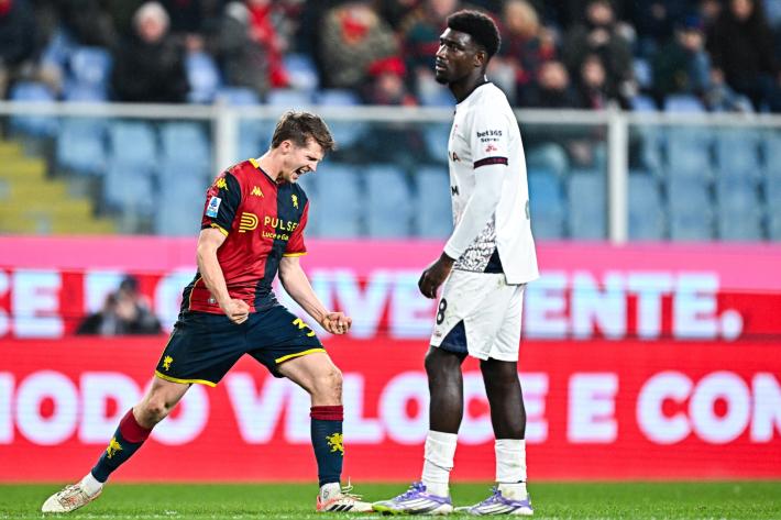 Genoa-Cagliari 3-0: i liguri salgono a quota 19 dietro il Parma - Classifica
