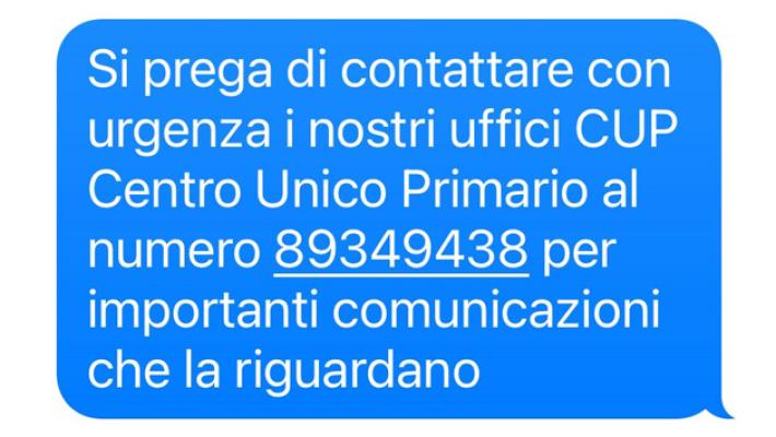 Sms truffa: un nuovo attacco ai cittadini
