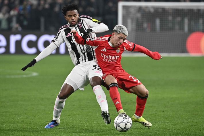 Juventus-Benfica 2-0, l'Athletic Bilbao sconfigge l'Atalanta 