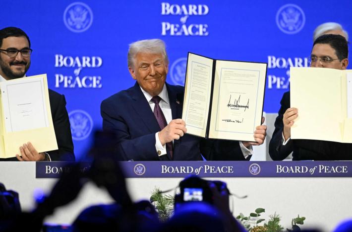 Nasce a Davos il Board of Peace, la sfida di Trump all'Onu. &laquo;Potremo fare praticamente tutto ci&ograve; che vogliamo&raquo;