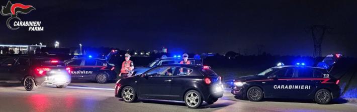 Salsomaggiore Terme: controllo straordinario del territorio. 3 denunce, 4 patenti ritirate per guida in stato di ebrezza alcolica e 3 segnalazioni per uso di stupefacenti