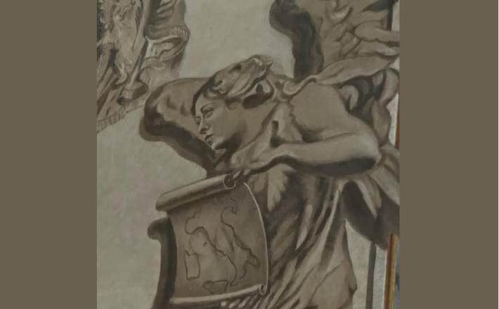 Angelo col volto di Meloni nella Basilica appena restaurata? Scoppia la polemica