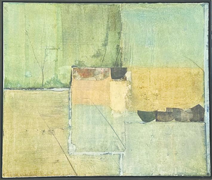 Gianna Zanafredi, emozionanti sinfonie astratte cariche di materia