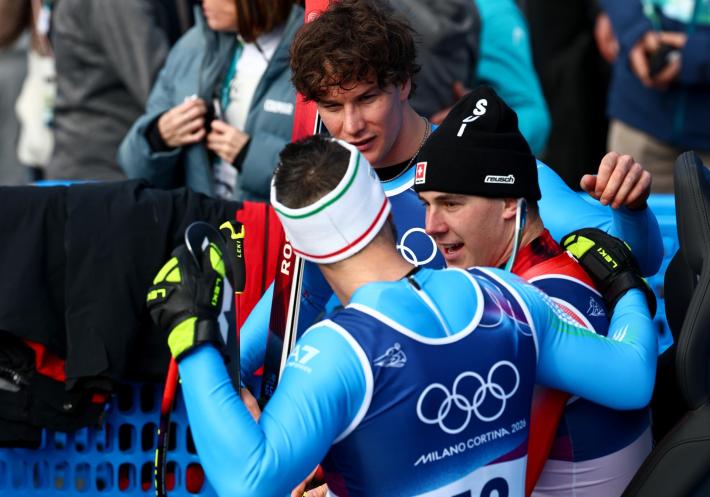 Milano Cortina: Italia subito medaglia, Franzoni argento e Paris bronzo in discesa