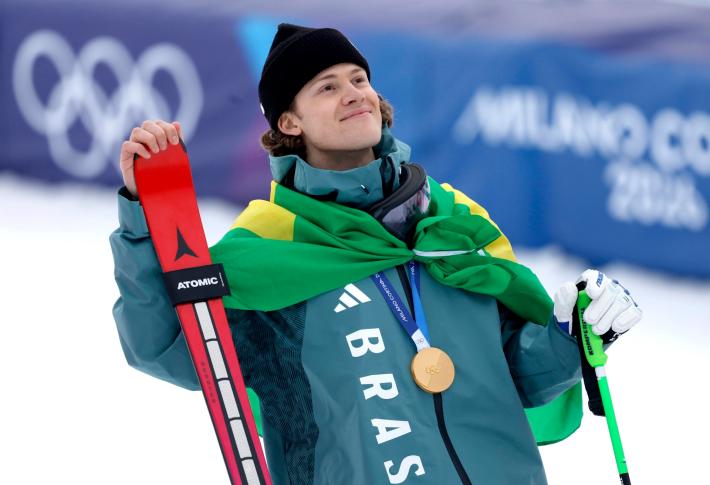 Oro storico per il brasiliano Braathen: &egrave; il primo nelle Olimpiadi invernali per tutto il Sud America