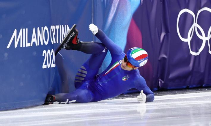 Milano Cortina: 500 metri short track, Sighel fuori dalla finale