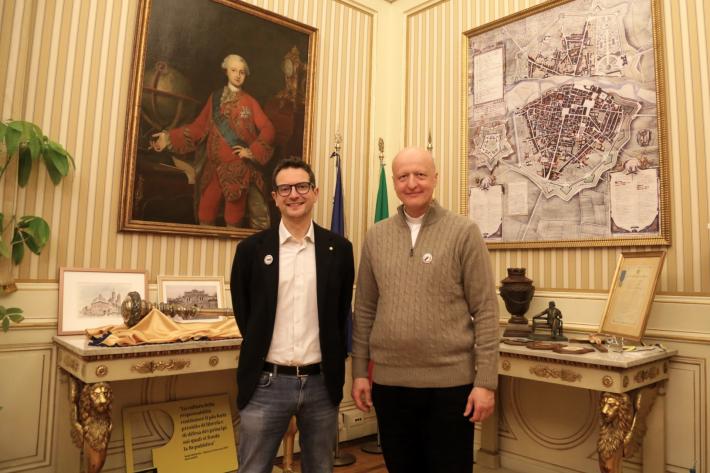 Parma al fianco dell'Ucraina: incontro in municipio con padre Igor Boyko per la "Missione Valentina"