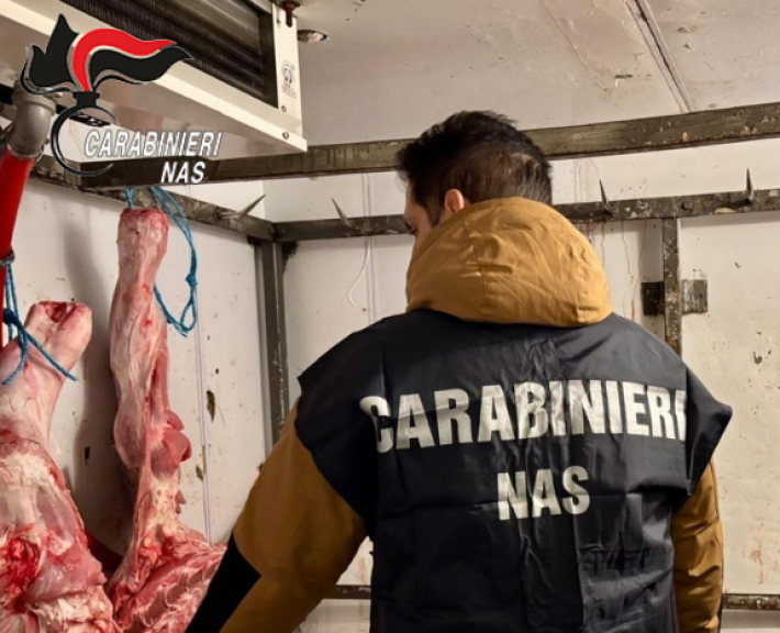 Controlli dei Nas in una macelleria della Bassa modenese: sequestrati 27 chili di carne non in regola 