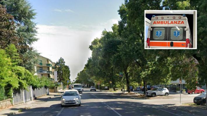 Scontro auto-moto a Corcagnano questa mattina: un ferito