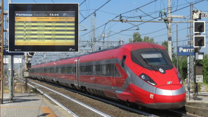 Lavori tra Piacenza e Codogno, oggi e domani solo i Frecciarossa arrivano a Milano. Per gli altri convogli ci sono bus sostitutivi, variazioni e cancellazioni