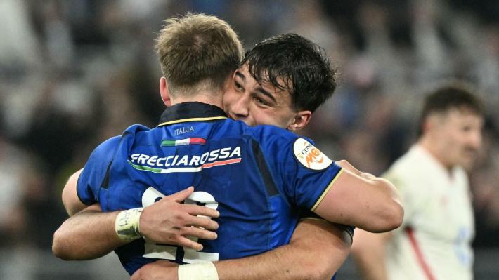 Sei Nazioni: Italia-Inghilterra 23-18, prima storica vittoria azzurra