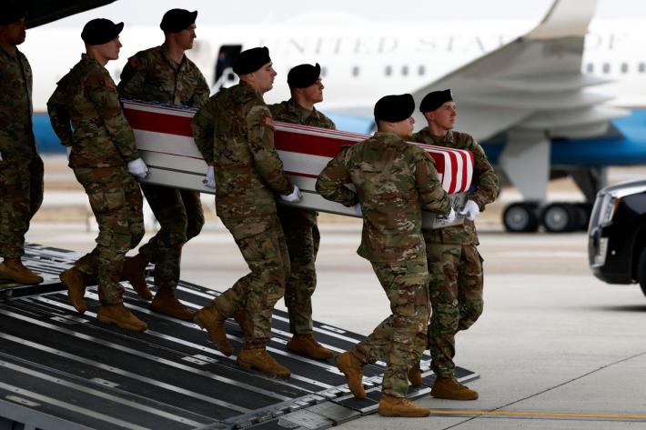 Sale a 7 il bilancio degli americani morti nella guerra in Iran