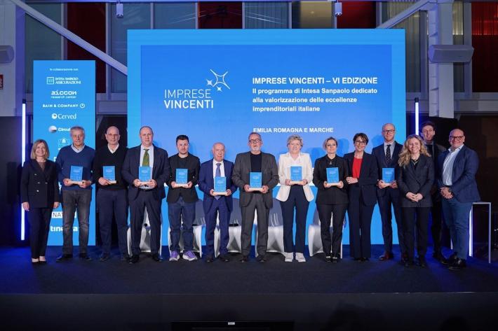 La Cgr di Parma premiata (con altre aziende emiliane) da Intesa Sanpaolo