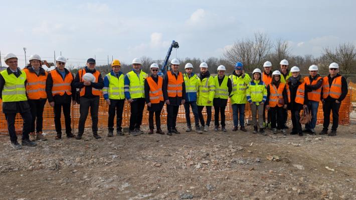 Sottopasso di via Mascagni: sopralluogo per verificare l'avanzamento dei lavori