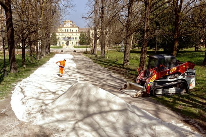 Parco Ducale "lavori in corso": percorsi riqualificati, 36 nuovi alberi e maggiore fruibilit&agrave;