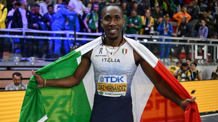 Mondiali atletica: Diaz oro nel triplo, prima medaglia azzurra 