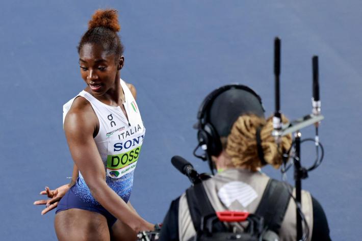 Mondiali di atletica: Dosso vola nei 60 metri, terzo oro per l'Italia