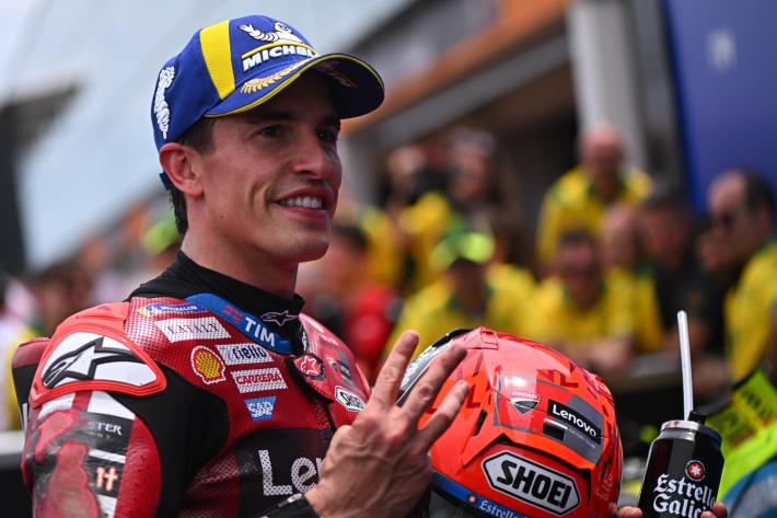 MotoGp: Brasile; Marc Marquez vince la sprint, secondo Di Giannantonio