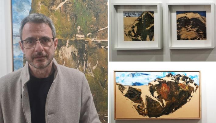 Simone Ponzi, prof dell'Ulivi e pittore: inaugurata la sua mostra a Bologna