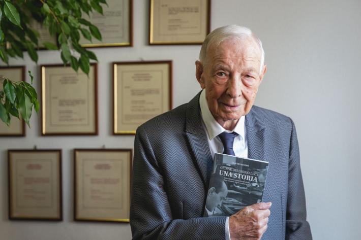 Morto Claudio Santini, decano dei giornalisti bolognesi