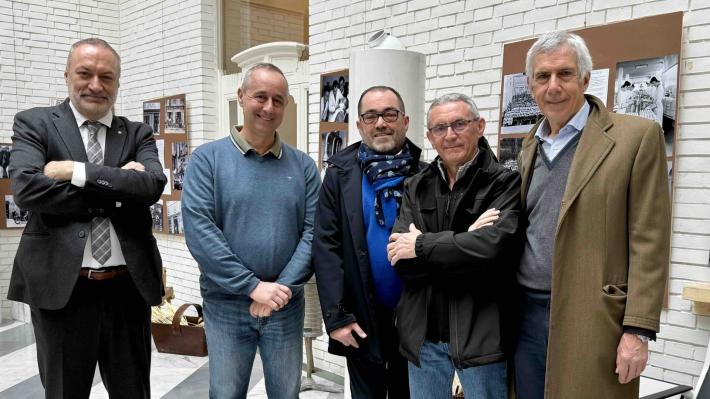 Paolo Barilla visita la mostra &ldquo;c&rsquo;era una volta il lavoro&rdquo; in provincia. Esposizione aperta al pubblico sino al 31 marzo a Palazzo Giordani 