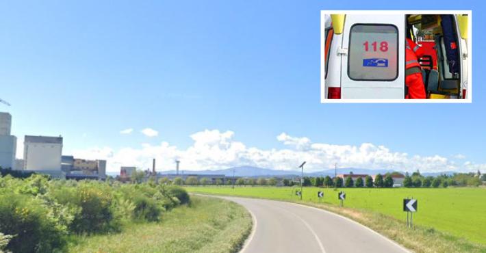 Schianto all'alba a Madregolo, un ferito