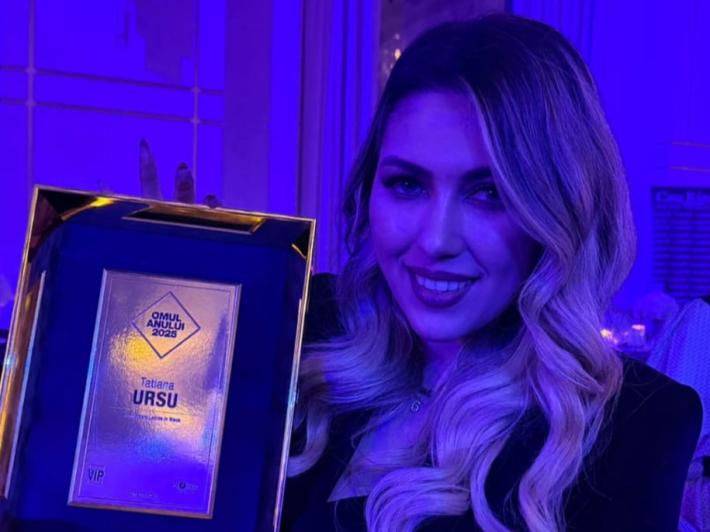 Tatiana Ursu premiata &ldquo;Persona dell&rsquo;Anno 2025&rdquo; a Chișinău: riconoscimento alla leadership femminile nella diaspora.