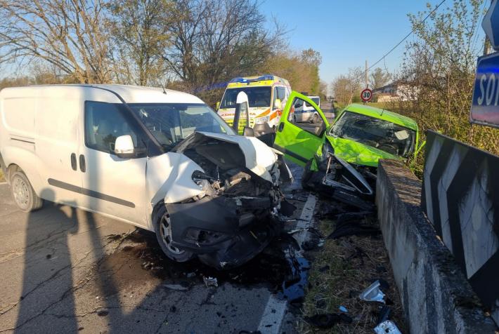 Due incidenti a Busseto