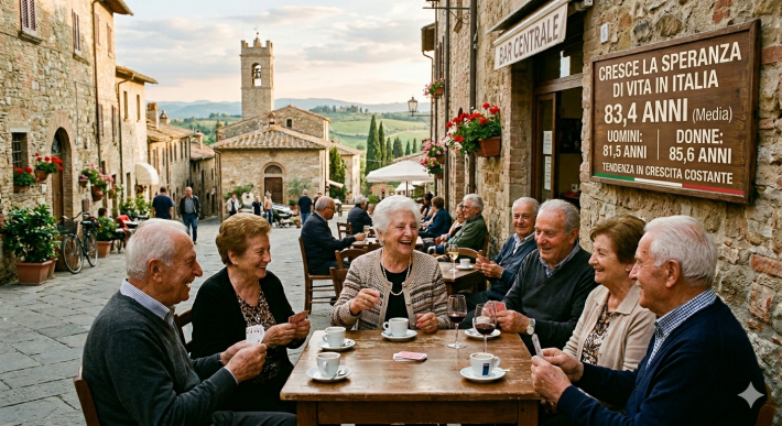 L'Italia tra paesi pi&ugrave; longevi, 83,4 anni la speranza di vita