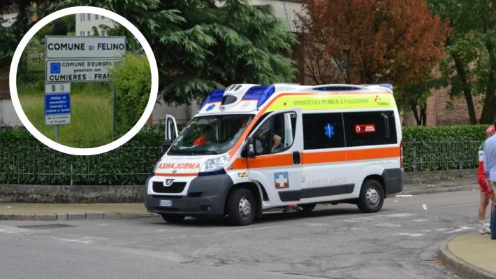 Paura a Felino, 22enne si ferisce alla mano