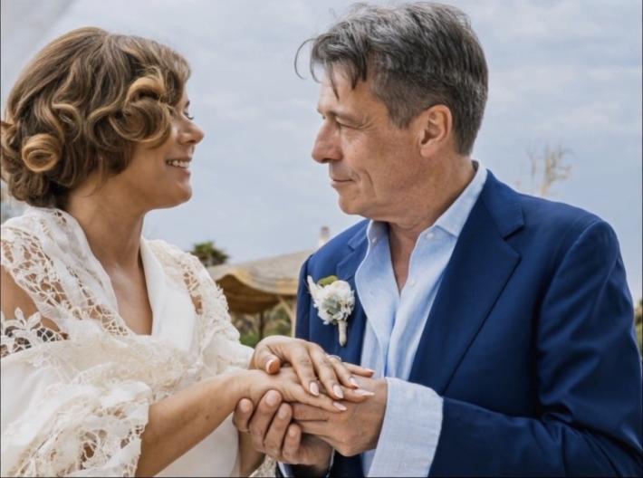 Nicola Berti e  Hayet si sono sposati a Noto