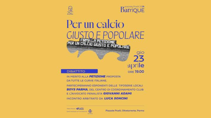 Per un calcio giusto e popolare