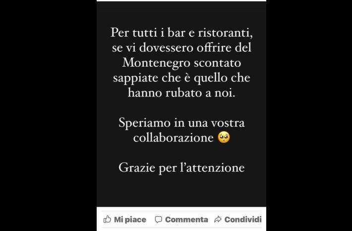 Dal bar sparisce nella notte un bancale di amaro, "Se ve lo vendono scontato, &egrave; il nostro..."
