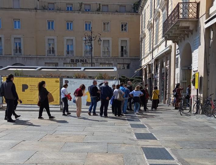 Capannoni, due volte successo (dopo la mostra coda per avere le foto)