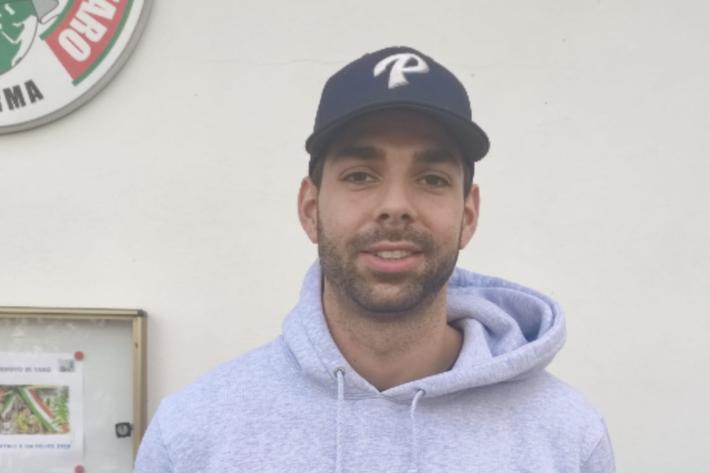 Il lanciatore parmigiano Matteo Bocchi alla Parma Clima