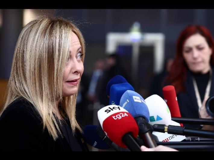 Meloni, su migranti aspetto passi in avanti a vertice Ue