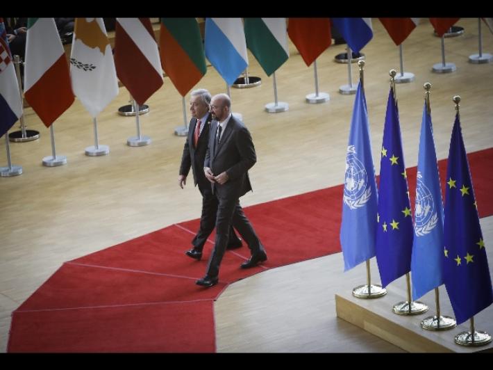 Fonti Ue, Guterres ai leader, isolare la Cina pone rischi