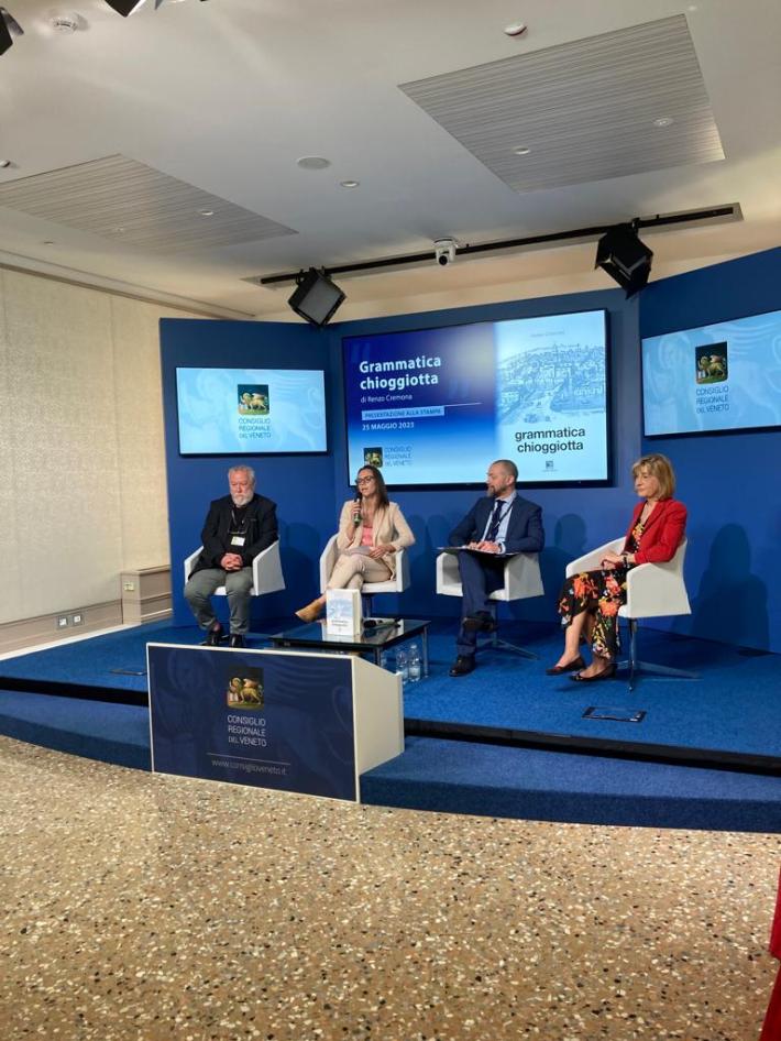 Comunicato Stampa: Presentata in Consiglio Veneto la &lsquo;Grammatica chioggiotta&rsquo; di Renzo Cremona