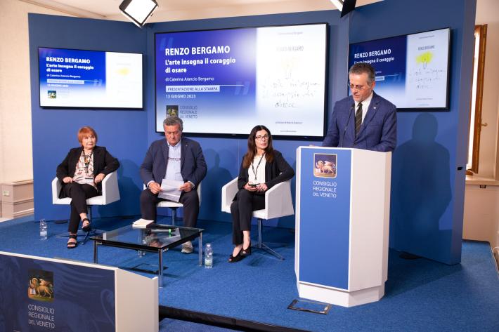 Comunicato Stampa: CRV - Il volume &ldquo;Renzo Bergamo: l&rsquo;Arte insegna il coraggio di Osare&rdquo;
