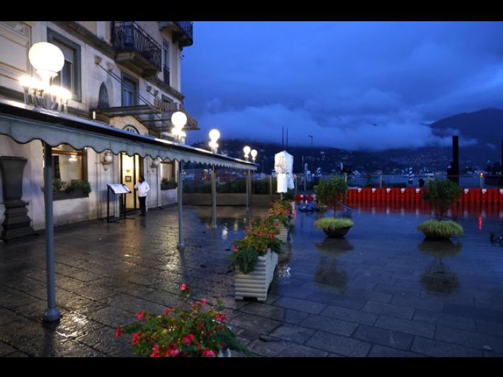 Maltempo: torna a salire il livello del lago di Como
