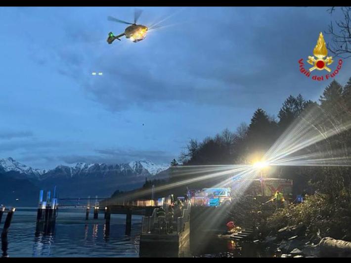 Morta nel lago, autista carro funebre si perde in Valtellina